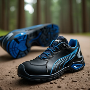 Zapato de Seguridad Rio Negro Talla 43 W.11 S3L FO SR 20345:2022 Negro/Azul Certificado - Product Image 3