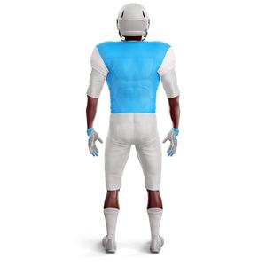 Uniforme de fútbol juvenil barato, transpirable, de talla grande, para hombre, de poliéster, conjuntos de uniformes de fútbol americano - Product Image 2