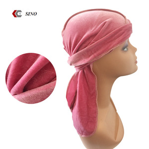 <span class=keywords><strong>Durag</strong></span> respirant pour homme, directement de l'usine - Logo personnalisé, extensible, à longue queue, larges bretelles, casquette ondulée - Product Image 5