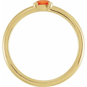 Anillo Apilable de Joyería Fina Stuller 14KY 72120:111P con Diamante de Corte Ovalado en Oro Blanco y Amarillo, Certificado IGI GRA, para Uso Diario - Product Image 2