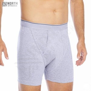 High Grade <b>Mens</b> Boxer Shorts Organic Cotton Feel Fresh <b>Underwear</b> With All Over Printed Logo <b>Underwear</b> For <b>Men</b> <b>Men</b> Summer Shorts - Product Image 3