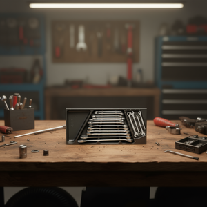 Usag 16-Piece Thermoformed Combination <b>Spanner</b> Set Premium Wrench <b>Tool</b> Kit - Product Image 3