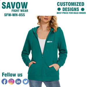 Sudaderas con capucha para mujer, Jersey de algodón de gran tamaño a granel personalizado, sudaderas recortadas, ropa informal con capucha, chaquetas con cremallera de lana, moda - Product Image 5