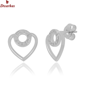 Manufacturer's Cute Religious Star Plain <b>Stud</b> <b>Earrings</b> 925 Sterling <b>Silver</b> with Pearl for Weddings & Parties <b>Men</b> & Women - Product Image 4