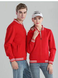 Men's Casual Sportswear Solid Color Winter Bomber Jackets Stand Collar Slim Design for Autumn for Daily Use or Sports - Product Image 3