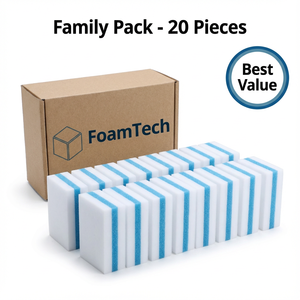 Éponge magique en nano-mousse découpable haute densité pour la vaisselle, le <span class=keywords><strong>nettoyage</strong></span> de la cuisine, éponge en mélamine pour les chaussures en cuir ménagères - Product Image 1