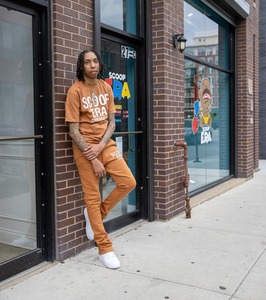 Ensemble d'entraînement personnalisé deux pièces pour hommes T-shirt polo à capuche et pantalon de survêtement en polyester Combinaison de sport d'hiver à la mode grande taille - Product Image 6