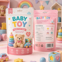 Sacs d'emballage lumineux en plastique à design coloré personnalisé pour jouets, boîtes mystères et emballages de jouets