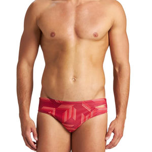 Traje de Baño Bikini Frontal Personalizado para Hombre, Tejido Elástico Flexible, Duradero, Activo, Transpirable, Antibacteriano y Moderno - Product Image 1