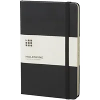 Libreta Moleskine Classic de Tapa Dura de Cuero M con Encuadernación Cosida, Impresión Digital, Uso Promocional, Personalización y Merchandising