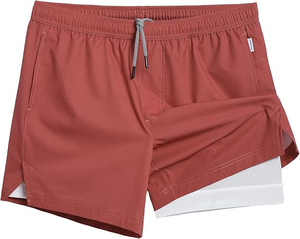 Short de sport à séchage rapide pour homme Pantalon de survêtement à logo personnalisable pour l'entraînement Short de sport de fitness Short de course pour homme - Product Image 1