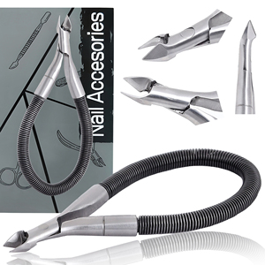 Coupe-ongles à double ressort écologique, pinces à cuticules professionnelles et coupe-ongles à prix abordables pour la vente en gros - Product Image 2