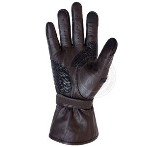 2025 Top Tendance Hommes Moto Racing Gants En Cuir Meilleur Design PU Cuir Sport Protection pour L'équitation En Plein Air - Product Image 2