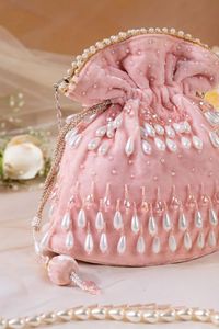 กระเป๋าคลัทช์ปักลายแฟชั่นสไตล์โบฮีเมียนปักลายกระเป๋าถือดีไซน์แฟนซีซับในไข่มุกขายส่ง - Product Image 3