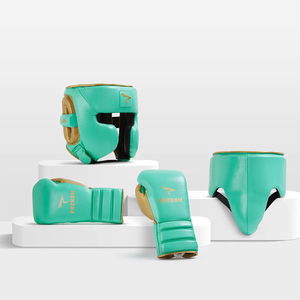 High Quality Winning Boxing Sparring Set Boxing Gloves Headguard. Shin Pad. <b>Groin</b> <b>Guard</b>. with Custom logo Training Boxing Gloves - Product Image 6