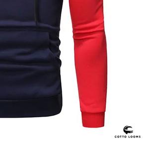 Streetwear hommes sweats à capuche respirant couleur unie pull taux d'usine polaire nouveauté premium qualité coton mélangé conception - Product Image 4