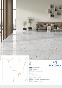 Carreaux en porcelaine tout couleur tout design pour salle de bain, restaurant, fond blanc personnalisable, carreaux brillants et mats, nouveauté - Product Image 4