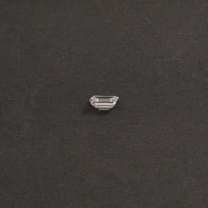 2.5 Carat CT Lab Grown Emerald Cut Diamond CVD EF Certified Loose Stone Certificate for Jewelry Making - Product Image 3