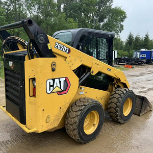 รถตักล้อยาง Cat 262D3 เครื่องยนต์ดีเซล สีเหลือง - Product Image 1