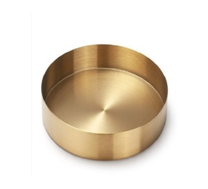 Plateau de service rectangulaire en acier inoxydable plaqué argent martelé avec poignée en métal Plateau décoratif de rangement en plaqué alimentaire - Product Image 2