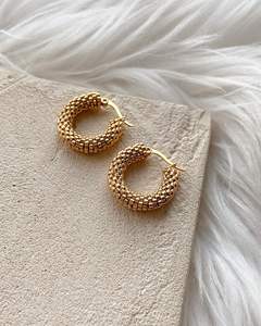 Pendientes de cuentas bohemias con flecos en cascada Andy de diseño turquesa, regalo de joyería único - Product Image 5