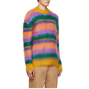 Collection Mohair : Cardigan Homme Décontracté en Laine Tricotée Chaude et Respirante, Anti-Plis, pour l'Hiver - Product Image 4