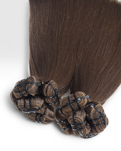 <b>Toupee</b> Corp T01 Vietnamese Virgin Unprocessed Human Hair Cuticle Aligned Machine Double Weft Weave 8 Inches 100g Bundles - Product Image 1