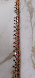 Rouleaux de dentelle brodée de la meilleure qualité pour robes de mariée et vêtements ethniques Production en vrac et conceptions personnalisées offertes - Product Image 2