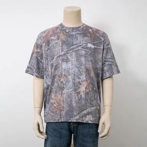 Camiseta Deportiva Holgada para Senderismo, Ciclismo y Gimnasio, con Estampado de Camuflaje Real Tree y Logotipo Bordado - Product Image 3