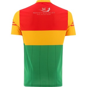 GAA Haute Performance 100% Polyester Soccer Jersey Solid Design Short Sleeve Players' Set OEM Service with Front Logo - Product Image 2