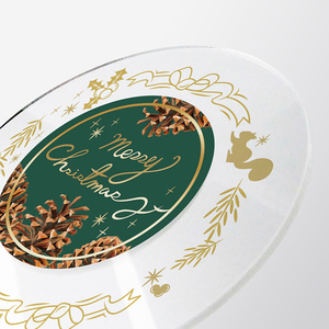 Carte de Noël LED en acrylique étanche, personnalisable OEM/ODM, invitation et vœux de fêtes - Product Image 4
