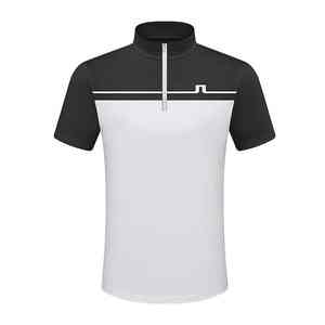 Logo personnalisé T-shirt polo en coton à manches courtes pour hommes en tissu piqué coupe confortable design d'été élégant OEM usine directe - Product Image 4