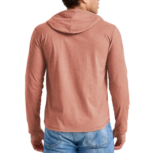 Sudadera con capucha de algodón para hombre, Jersey masculino de alta calidad con logotipo impreso personalizado, estilo Casual, venta al por mayor - Product Image 3