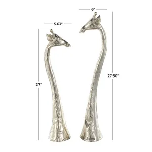 Sculpture de cheval sautant en métal, art moderne fait à la main, accent décoratif, sculpture de rêve pour enfants, sculpture moderne chinoise, Zahid Exports - Product Image 2