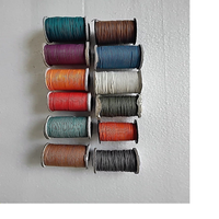 Cordons en coton enduits sur mesure pour sacs et vêtements, diamètre 1 et 1,5 mm, écologiques, de haute qualité, fournitures pour créateurs de bijoux