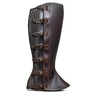 Vente en gros de nouvel arrivage de demi-chaps d'équitation pour l'équitation/Offre Spéciale dernier modèle de chaps d'équitation légers - Product Image 2