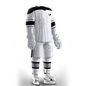 Profesional de alta calidad 100% poliéster personalizable de talla grande uniforme de hockey sobre hielo diseño ropa deportiva - Product Image 2