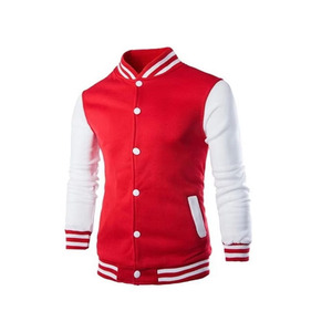 Logo personnalisé OEM Designer Veste universitaire pour hommes avec écusson brodé en chenille Placement du logo avant de style baseball Streetwear - Product Image 1