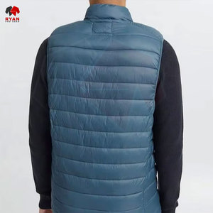 Gilet matelassé pour homme, OEM et ODM, personnalisation de la marque, gilet d'hiver chaud sans manches, approvisionnement direct d'usine - Product Image 4