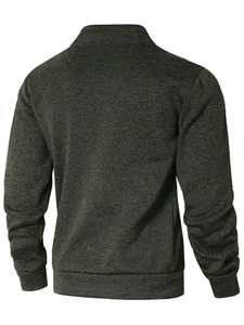 Veste de sport en molleton personnalisée pour homme, automne-hiver, service OEM, coupe-vent, respirante, pull à manches longues, à capuche - Product Image 5