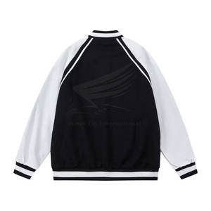 Chaqueta Letterman de Alta Calidad para Hombre, Transpirable, con Cuello Mao, Logotipo Frontal, Estilo Urbano, Personalizable, Venta al por Mayor, Invierno - Product Image 2