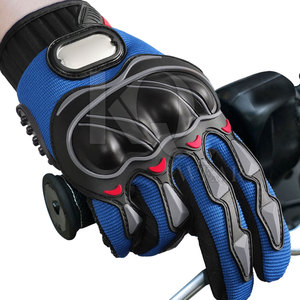 Guantes de Carreras de Cuero de Alto Rendimiento, Transpirables, Ligeros, con Agarre Fuerte, Protección Completa para los Dedos, Resistentes al Viento, Ideales para Motociclismo y Deportes - Product Image 5