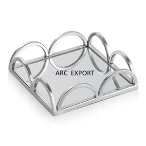 Stainless Steel Materiel <b>Tray</b> Modern <b>Large</b> Decoration Serving <b>Tray</b> for Home and Kitchenware Storage Food Serving <b>Tray</b> for Sale - Product Image 2