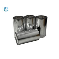 Cinta de Resina de Cera Negra Premium de 110 mm x 300 m para Impresora de Códigos de Barras, Cinta de Transferencia Térmica