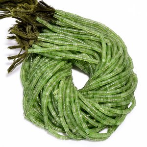 Haute qualité vert Apatite Heishi lisse entretoise perles de pierres précieuses brin lâche naturel pour la fabrication de bijoux en gros guérison - Product Image 4