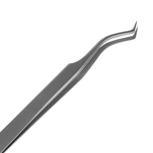 Pince à épiler pour extension de cils en acier inoxydable, marque privée, vente en gros, logo privé - Product Image 2