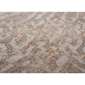 Tapis Manchaha grande surface noué à la main en laine et soie de bambou Les-2150 à motif géométrique pour la maison et le couloir, épaisseur 10 mm, gris et noir - Product Image 3