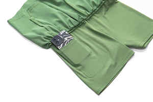 Gimnasio en casa Pilates Yoga Set Transpirable Ligero Fitness Pantalones cortos Sujetador de talla grande Pantalones cortos de secado rápido Bolsillo elástico de cuatro vías Sólido - Product Image 2