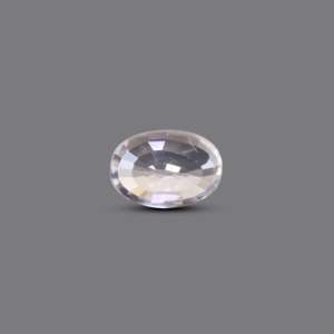 Piedra Preciosa de Ágata Facetada con Circonita Blanca de 7.2 Quilates, Corte Ovalado, Sintética, Pulida, con Tratamientos Térmicos, Rebanada de 8 mm para Joyería - Product Image 2