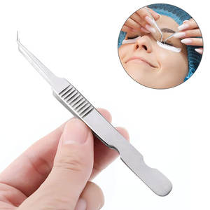 Pince à épiler en acier inoxydable de haute qualité, pointue, durable et réutilisable, idéale pour les extensions de cils en volume – Vente directe usine - Product Image 4
